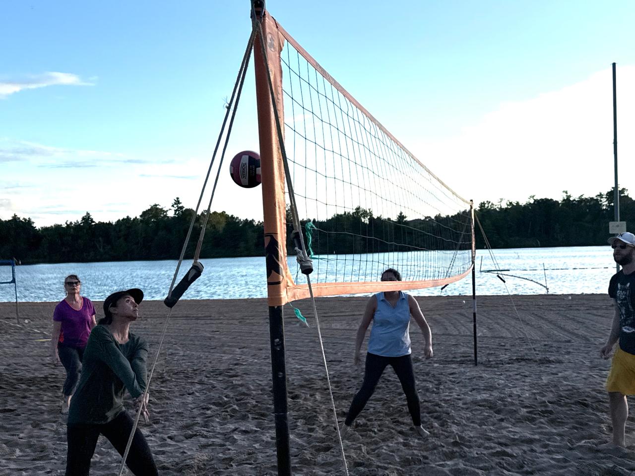 Volleygoal Academy training